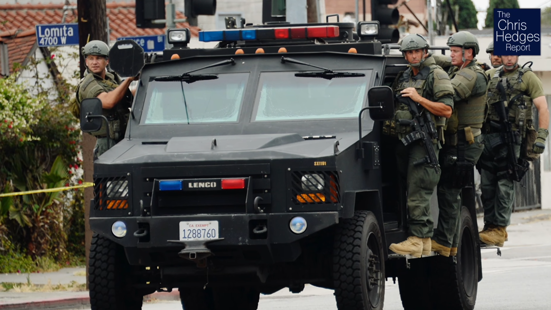 Riot police in America