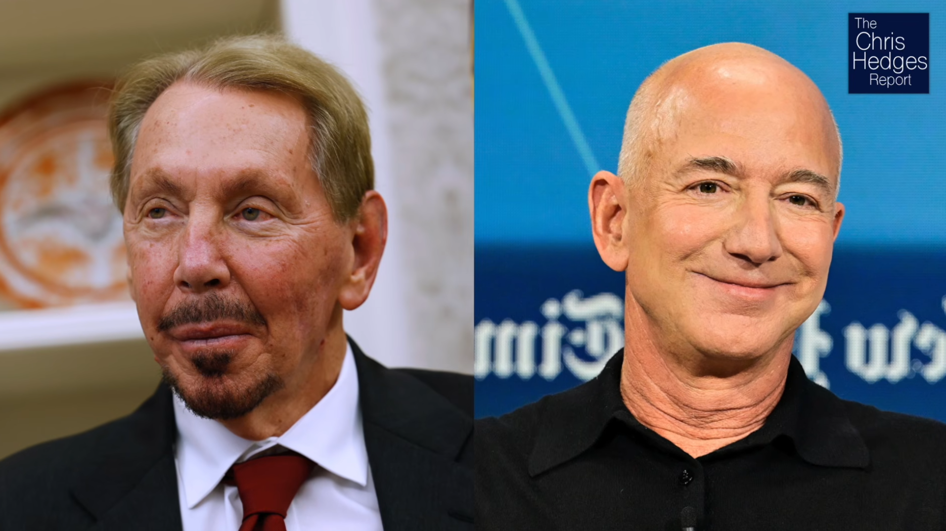 Larry Ellison & Jeff Bezos