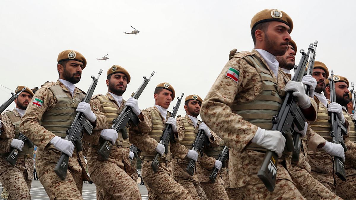 Iran soldiers