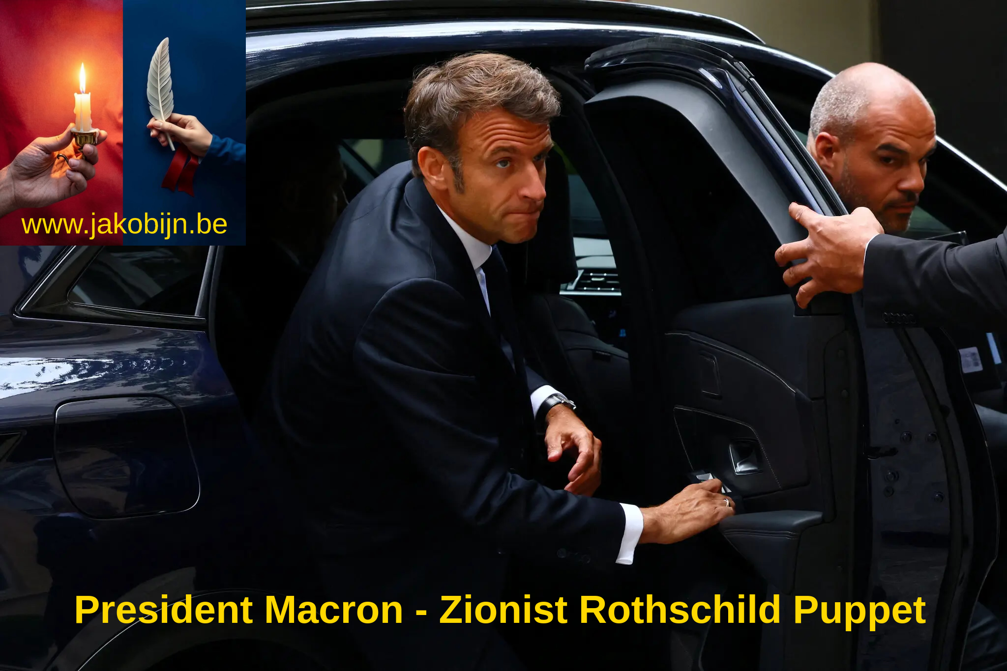 Macron Zionistische Marionet