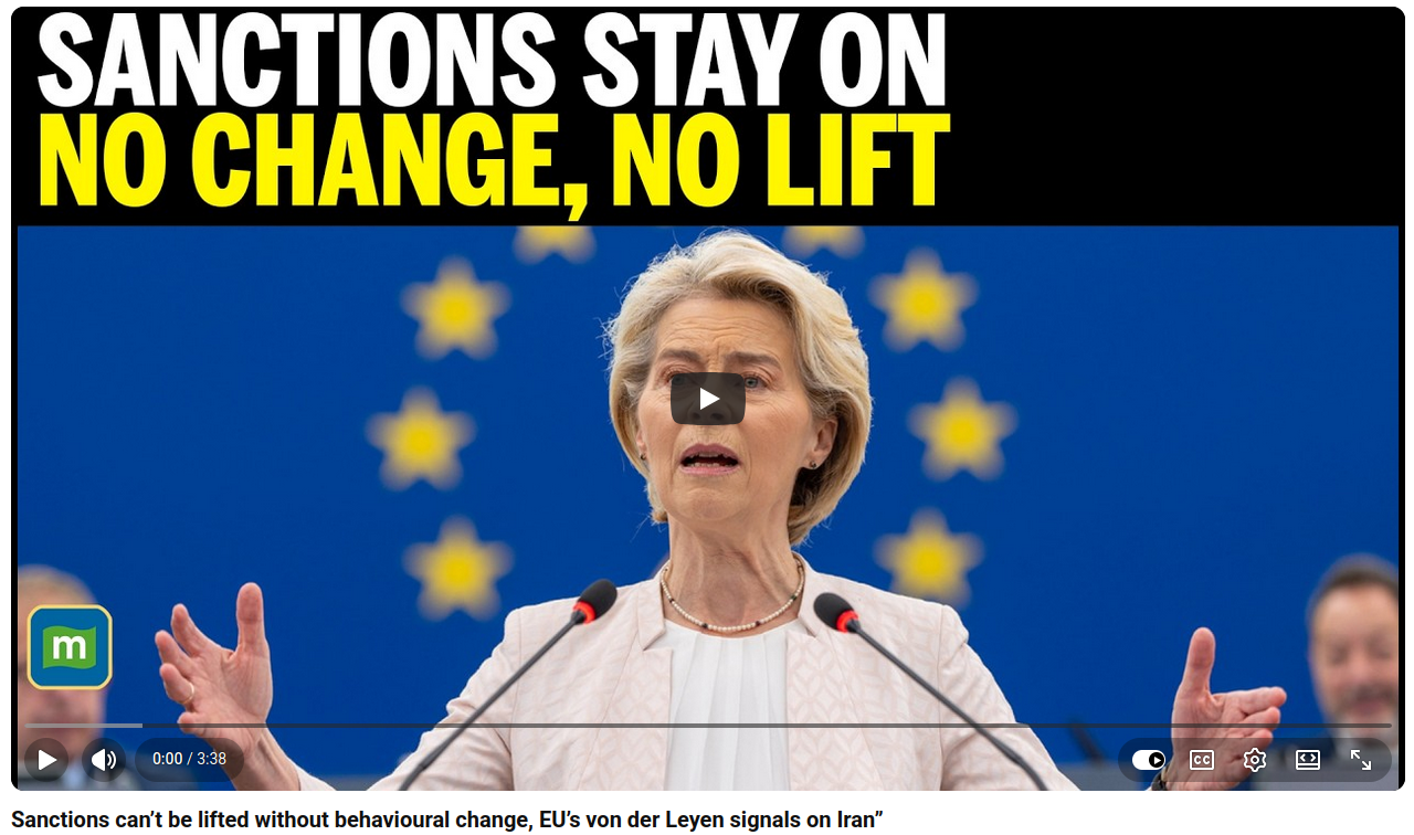 Sanctions stay on