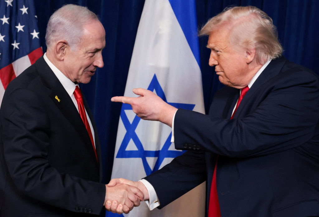 TRUMP NETANYAHU AIPAC
