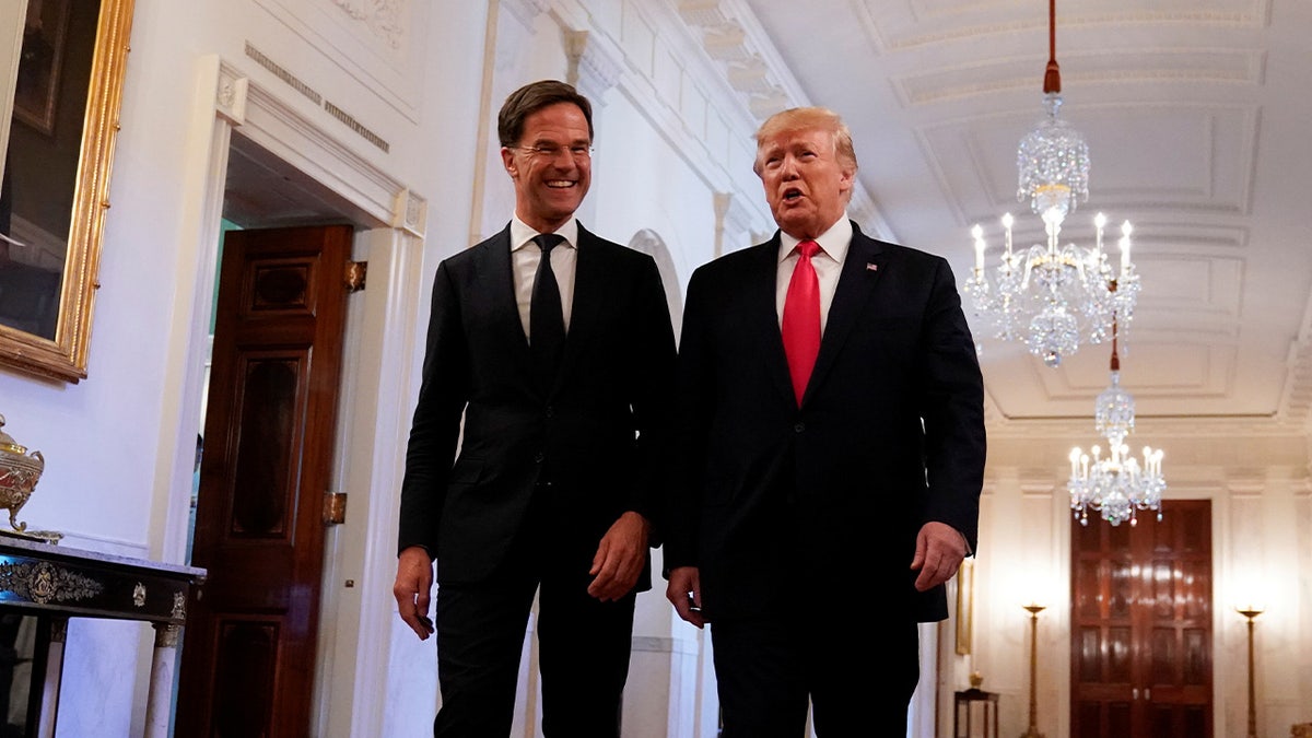 Trump & Rutte 1