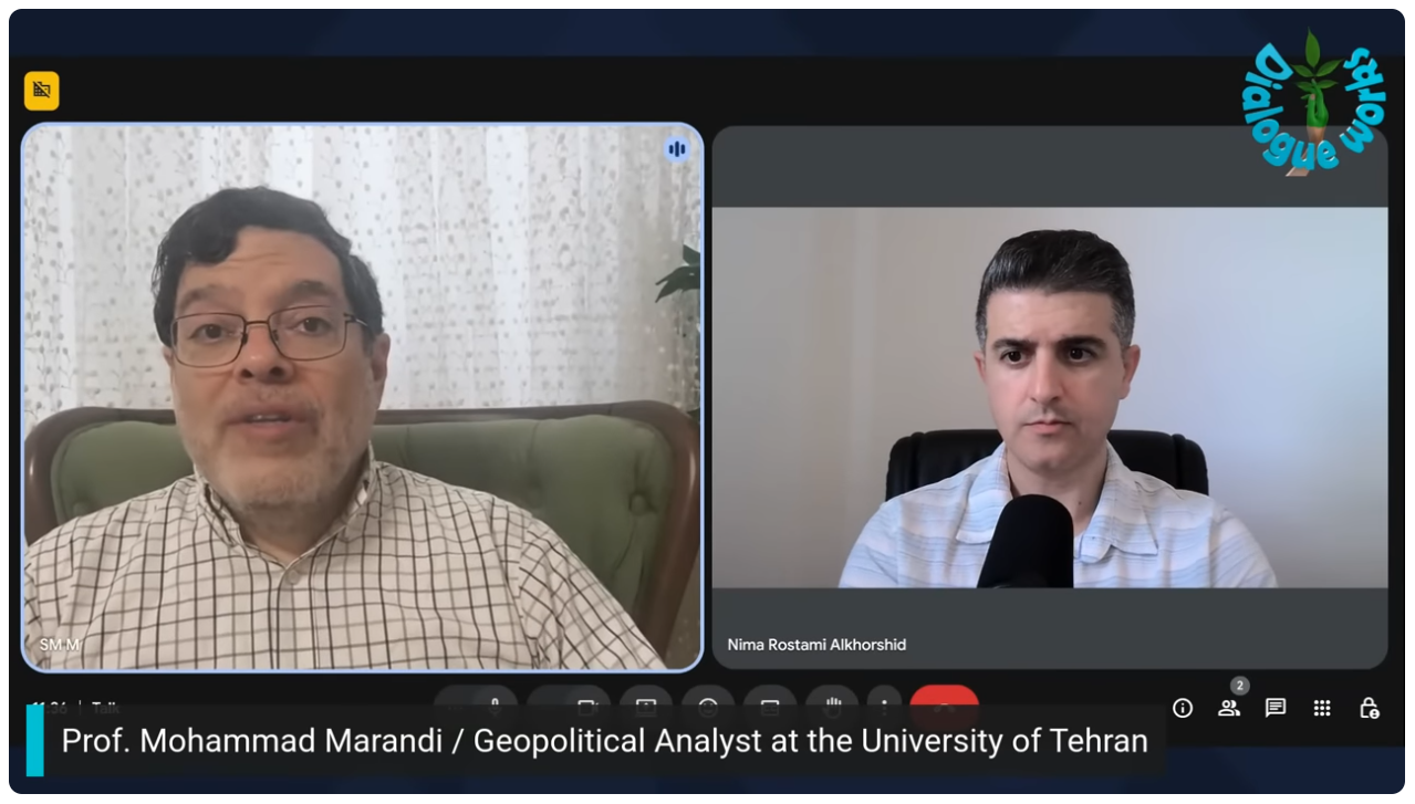 Professor Marandi and Nima Alkorshid