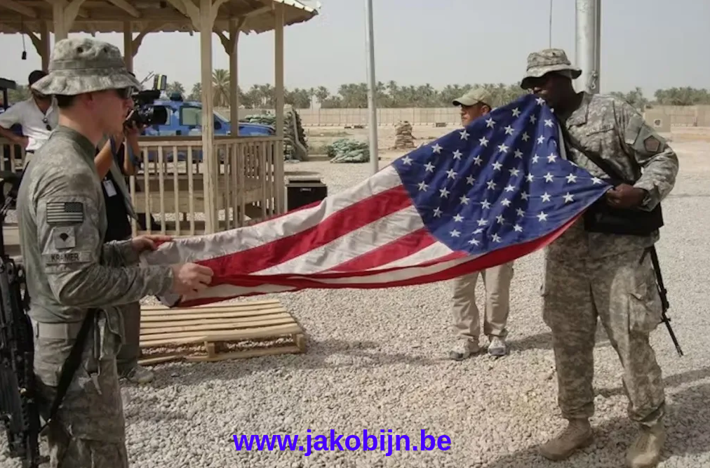 VS vertrekt uit Irak
